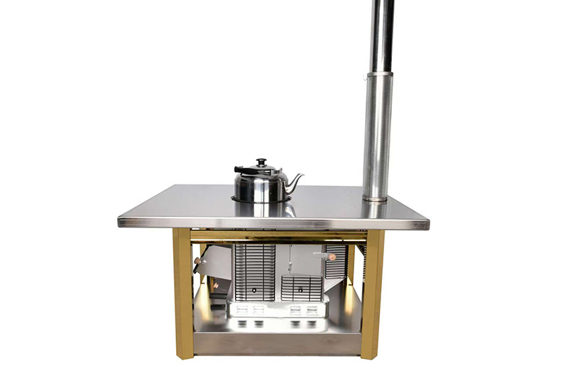 上下加厚豪华不锈钢茶几款    炉具