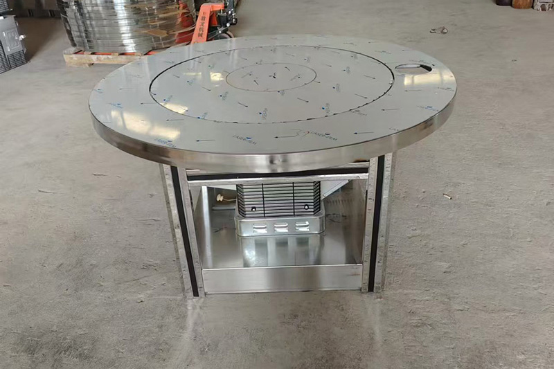 上不锈钢加厚不锈钢茶几款平转  炉具